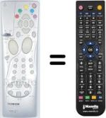 Replacement remote control RCT4130S