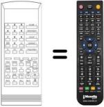 Télécommande équivalente RCU1709