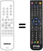 Télécommande équivalente RCX800