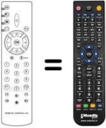 Télécommande équivalente SCHNEIDER TV100