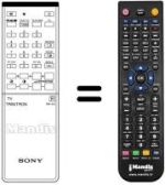 Télécommande équivalente Sony A-1470-742-A