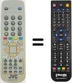 Télécommande équivalente JVC AV21BF11S