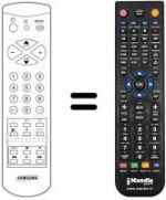 Mando a distancia equivalente Samsung CF3340Z