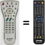 Télécommande équivalente GA295WJSA