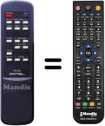 Replacement remote control ROTEL RR-930