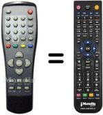 Mando a distancia equivalente REMCON374