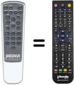 Replacement remote control REMCON547