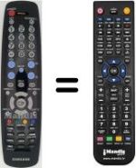 Télécommande équivalente Samsung LE23R41