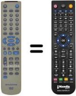 Télécommande équivalente REMCON1374