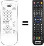 Replacement remote control REMCON218