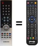 Télécommande équivalente BN59-00434C
