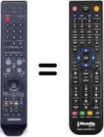 Mando a distancia equivalente BN59-00539A