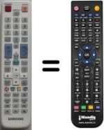 Télécommande équivalente Samsung LE46N73BDX/XEU
