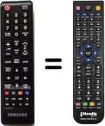 Télécommande équivalente Samsung LT27B300EW / EN