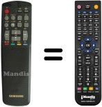 Mando a distancia equivalente Samsung AA59-10020N