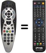 Mando a distancia equivalente Samsung MF5900301A