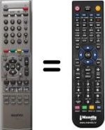 Télécommande équivalente Sanyo CE32LD6BKC