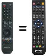 Télécommande équivalente Samsung AA59-00413A