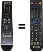 Télécommande équivalente Samsung LE40S71B