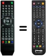 Télécommande équivalente SCHNEIDER Elia001
