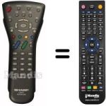 Télécommande équivalente GA323WJSB