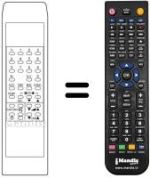 Replacement remote control Gbc DMQ2025