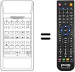 Télécommande équivalente Thomson 56CK41E