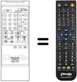 Mando a distancia equivalente Panasonic TNQ1412
