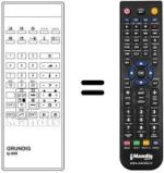 Replacement remote control TP 660 TOP / FAST