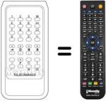Mando a distancia equivalente Irradio 19SERIES