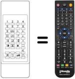 Replacement remote control Yoko YCT2540