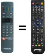 Mando a distancia equivalente Thomson 29DH65J
