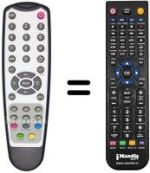 Télécommande équivalente REMCON976