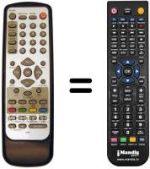Télécommande équivalente REMCON292