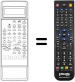 Mando a distancia equivalente REMCON158