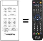 Télécommande équivalente REMCON1087