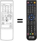 Replacement remote control Yoko YVR700