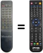 Replacement remote control REMCON1413
