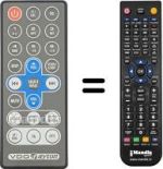 Replacement remote control VDODA001