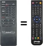 Télécommande équivalente Panasonic NV-G45