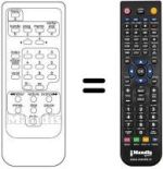 Télécommande équivalente REMCON657