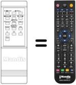 Replacement remote control REMCON978