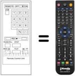 Mando a distancia equivalente Panasonic VSQ0479