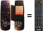 Télécommande équivalente Toshiba V454G