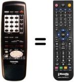 Mando a distancia equivalente Toshiba V728W
