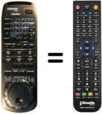 Mando a distancia equivalente Toshiba V813G