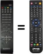 Télécommande équivalente Telefunken TE22880FB6