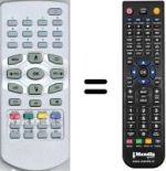 Replacement remote control RC1090