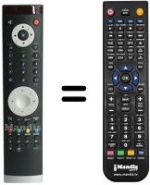 Télécommande équivalente Proline LD3240 HD