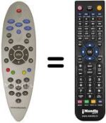 Télécommande équivalente REMCON430